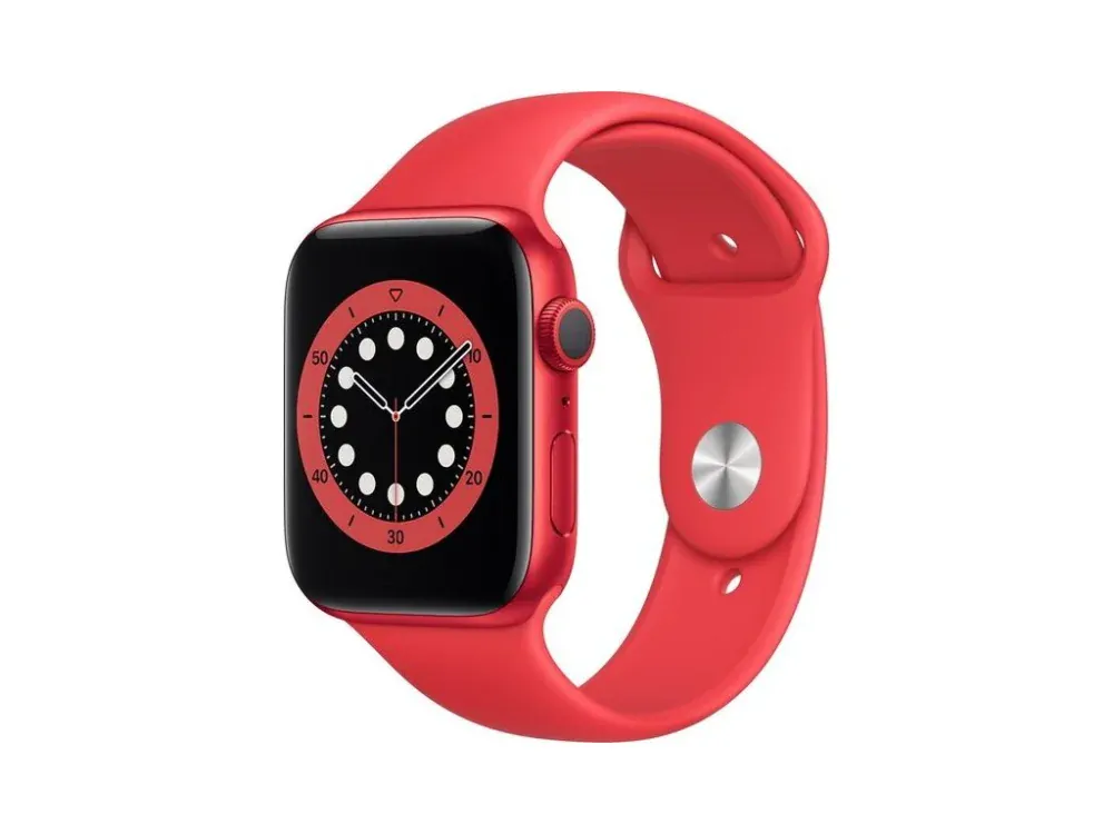 Apple Watch 6 44mm Red, rozbaleno, stav A++